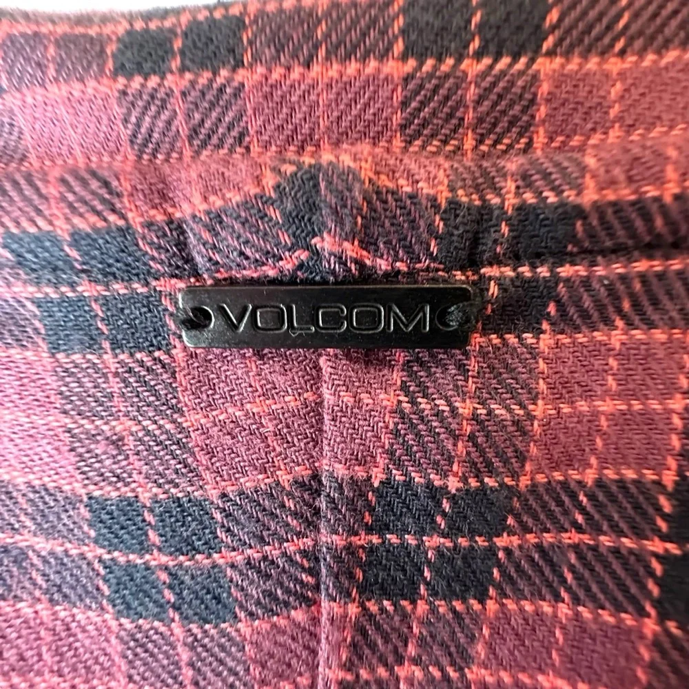 Volcom Plaid‎ Dress Size 8 Adjustable Straps